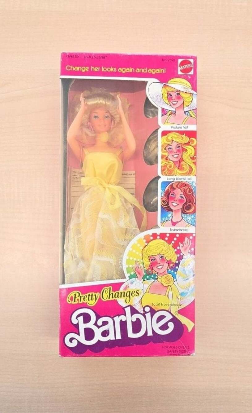 Mattel Vintage 1978 Pretty Changes Barbie Doll #2598 Super Rare!